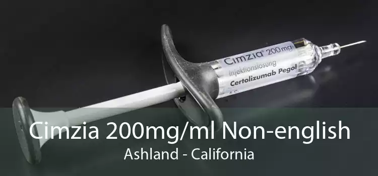 Cimzia 200mg/ml Non-english Ashland - California