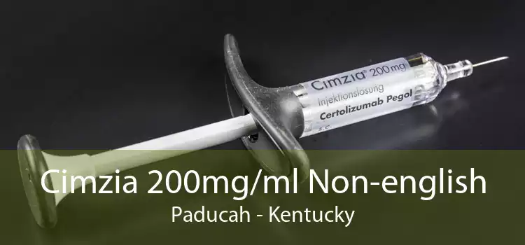 Cimzia 200mg/ml Non-english Paducah - Kentucky